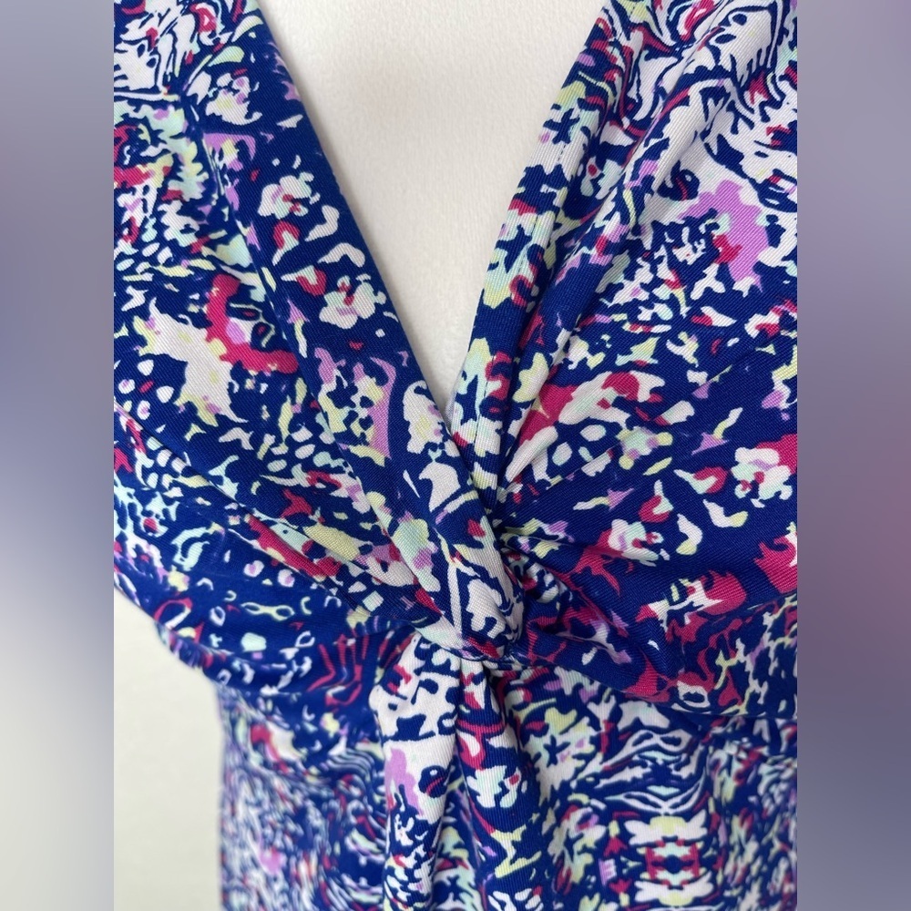 Soybu Floral Dress Athleisure Casual Summer Travel V-Neck Casual Vacation Med - Picture 8 of 12